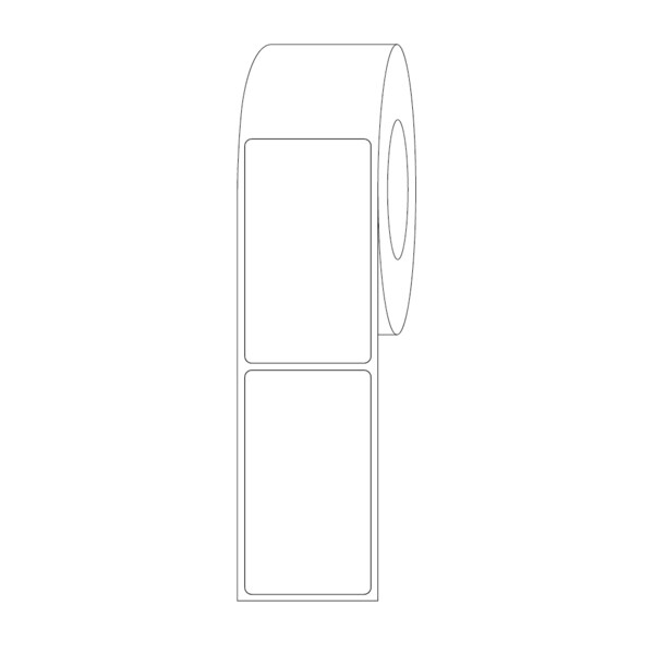 Label, Blank Direct Thermal 4" x 2-1/4"